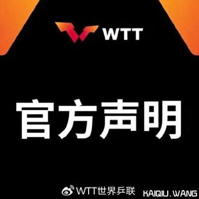 WTT回应樊振东/陈梦退出世界排名，各国运动员及球迷都不买账！