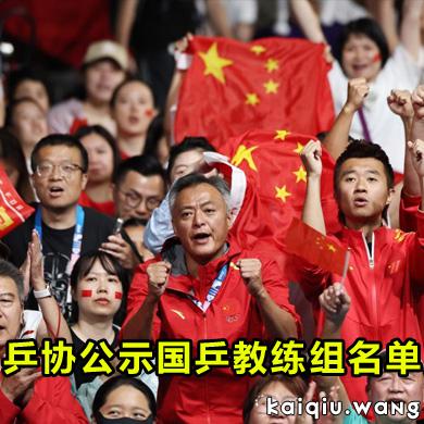 中国乒协公示洛杉矶奥运周期国家乒乓球队教练员竞聘结果